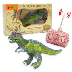 Динозавр Нанотиранус: игрушка на радиоуправлении с реалистичной кожей