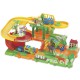 Детская игрушка железная дорога конструктор Серпантин: Зоопарк
