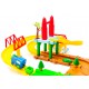 Детская игрушка железная дорога конструктор Серпантин: Парк Юрского периода