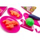 Детский игрушечный набор пластиковой посуды Хозяюшка в пластиковом чемодане