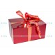 Подарочная коробка-трансформер: Красная голограмма (22х32х16 см)