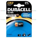 Батарейка Duracell CR2 Ultra M3 (1500 мА/ч, 3В, литий (Lithium)). 1 шт. в упаковке.