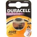 Батарейка Duracell CR 2025 (150 мА/ч, 3В, литий (Lithium)). 1 шт. в упаковке.