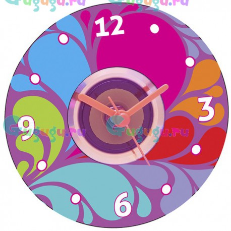 Набор для создания настоящих часов: Цветные узоры